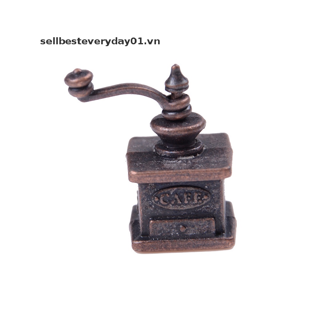 Máy Xay Cà Phê Mini Tỉ Lệ 1 / 12 Trang Trí Nhà Búp Bê