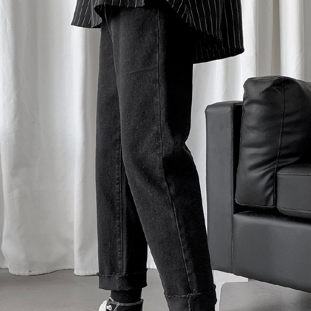 Quần jean ống rộng phong cách thời trang Hàn Quốc cho nam giới | BigBuy360 - bigbuy360.vn