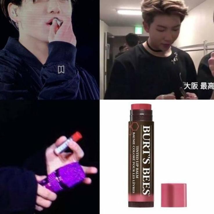 (Hàng Mới Về) Son Môi Dưỡng Ẩm Bts Jungkook Burts | BigBuy360 - bigbuy360.vn
