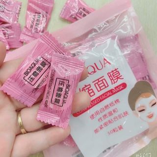 Set 3 Viên mặt nạ nén Bioaqua