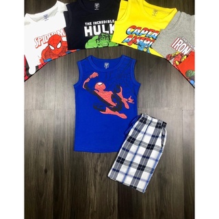 combo Ba lỗ bé trai quần kaki(Đông điếu)