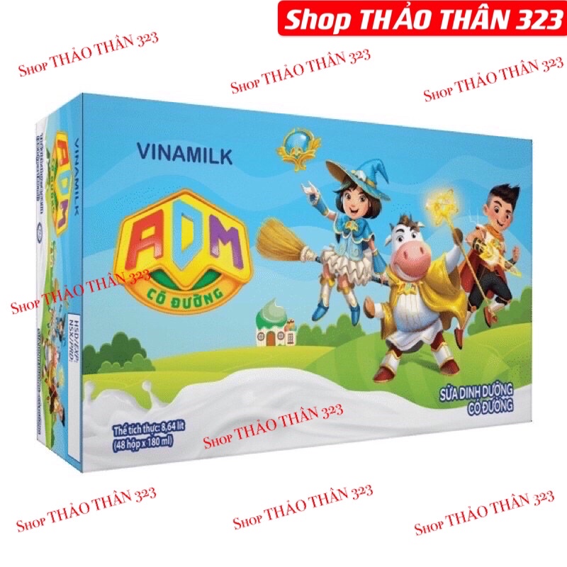 ❤MẪU MỚI -Sữa Dinh Dưỡng ADM Gold Vinamilk 180ml (1lốc 4 hộp)