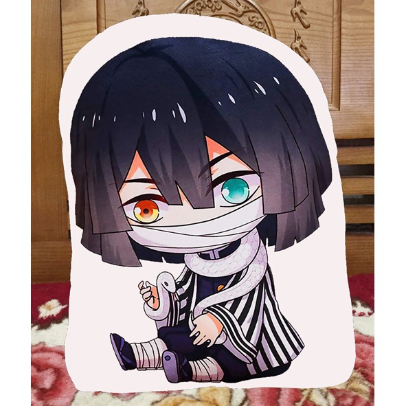 Gối ôm chibi Agatsuma Zenitsu, Kochou Shinobu, Nezuko,Tanjirou,Innosuke,Kanroji Mitsuri,Muichirou Tokitou,Tomioka Giyuu.