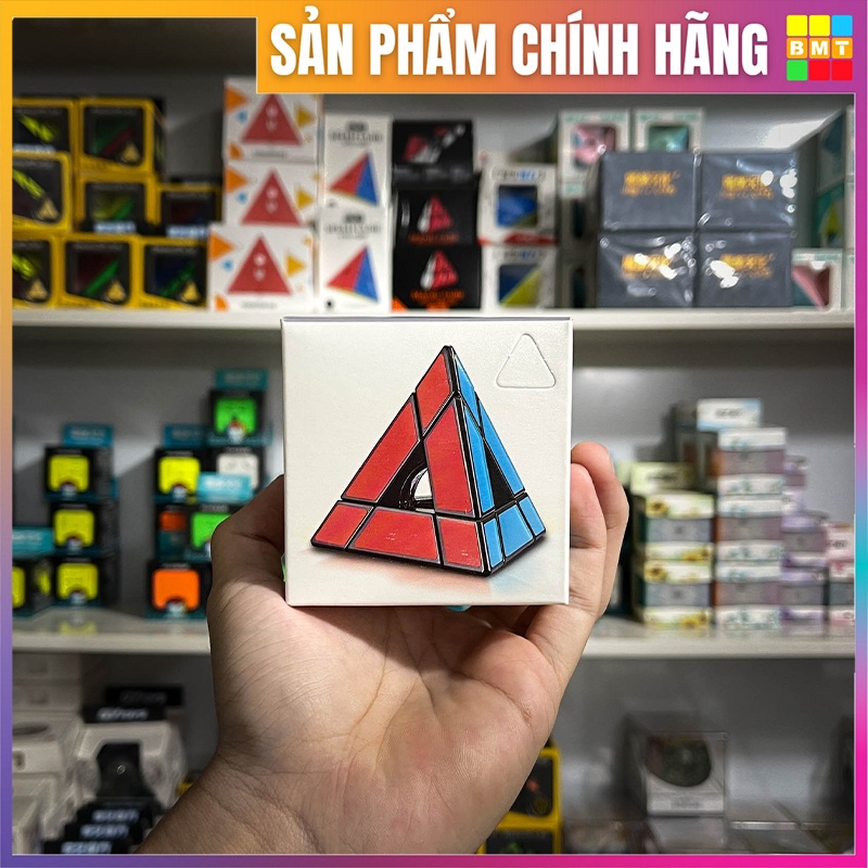 Rubik Biến Thể Sengso Pyraminx - Rubik Tam Giác Rỗng Ruột