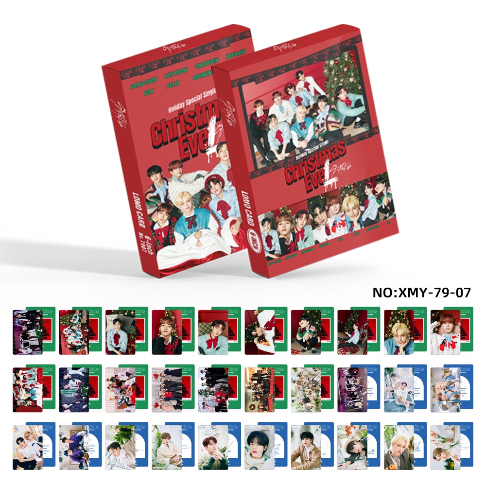 Hộp 30 Photocard hình BRIGHTWIN STRAY KIDS ENHYPEN GOT7 có chữ ký