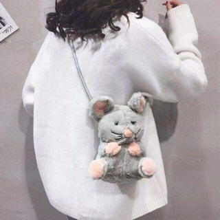 Túi Lông Chuột Zara