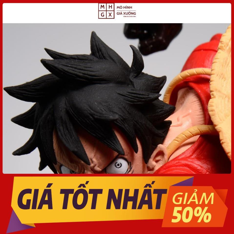 Mô hình Luffy mũ rơm One Piece sử dụng haki vũ trang Cao 20cm - Mô Hình Figure Monkey D.Luffy Vua Hải Tặc