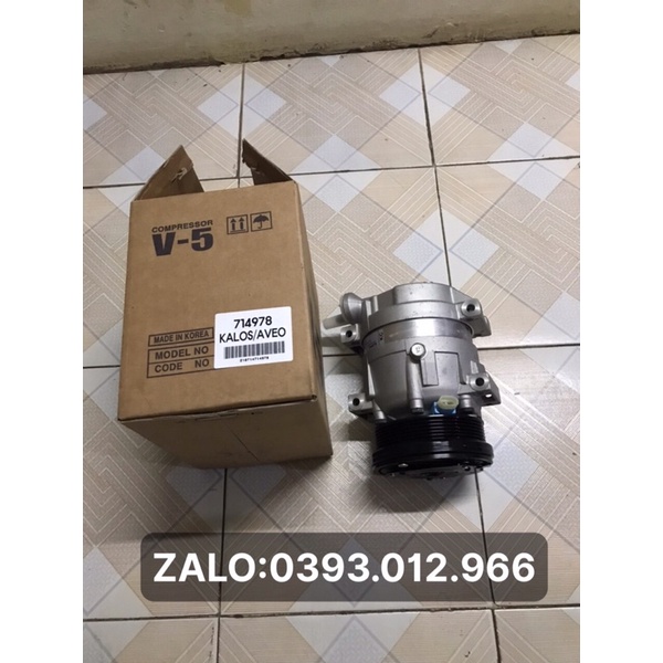 LỐC ĐIỀU HÒA DAEWOO GENTRA, CHEVROLET AVEO