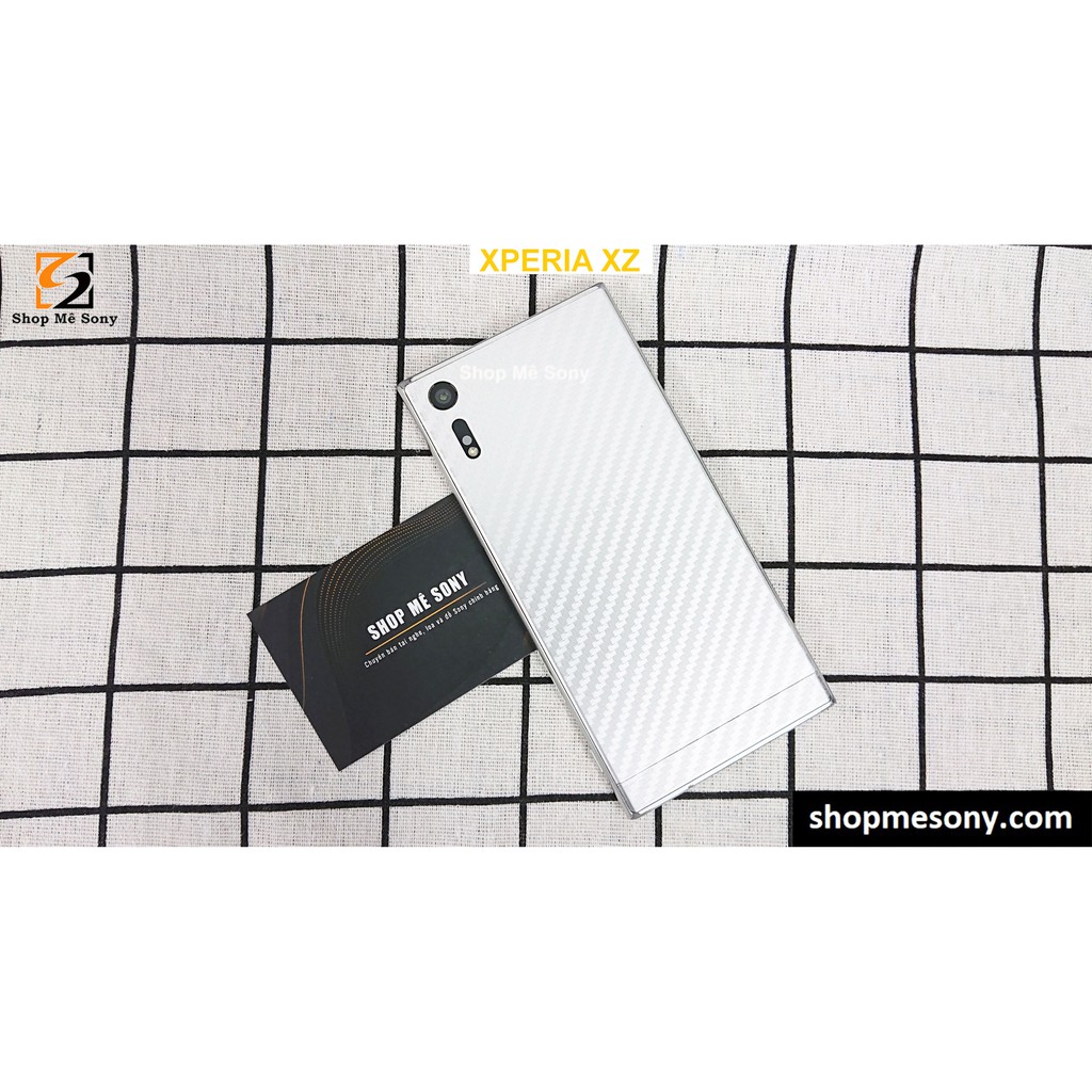 Combo 2 dán lưng carbon chống vân tay Xperia 1 III/10 III/1 II/5 II/1/5/XZ3/XZ2P/XZ2/XZP/XZ1/XZS/XZ/XC/XA2/XA1/XA/X