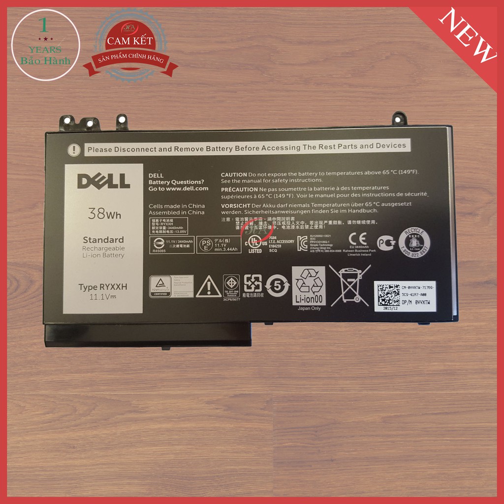 Pin  dell Latitude 5250