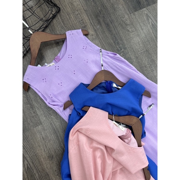 Đầm thô dáng suông