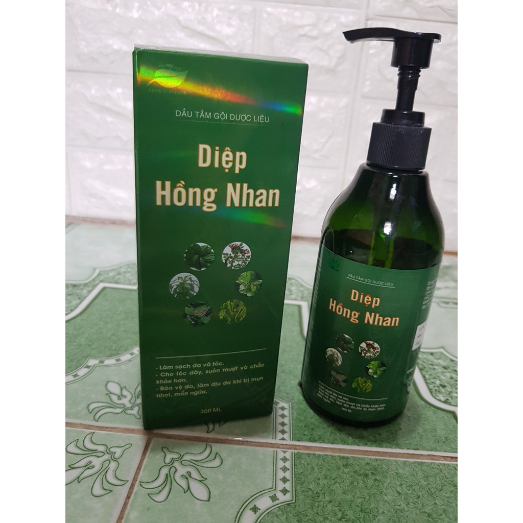 🍀🍀🍀Giảm ngứa,mẩn đỏ,gàu,rụng tóc🍀🍀🍀Dầu tắm gội dược liệu Diệp hồng Nhan | BigBuy360 - bigbuy360.vn