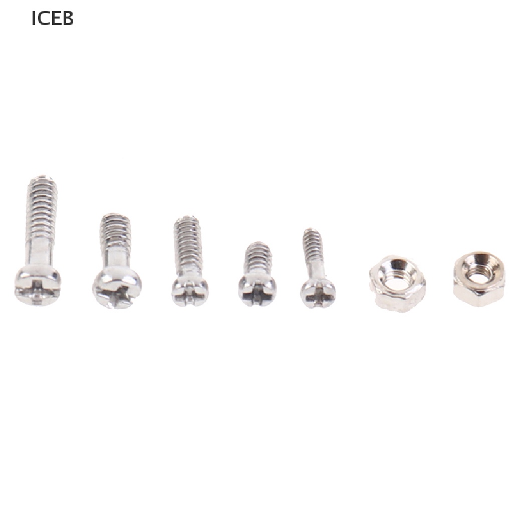 Ic 120 Chiếc / Hộp Ốc Vít Mắt Kính Bằng Thép Không Gỉ Các Loại Với Tua Vít Nhỏ my