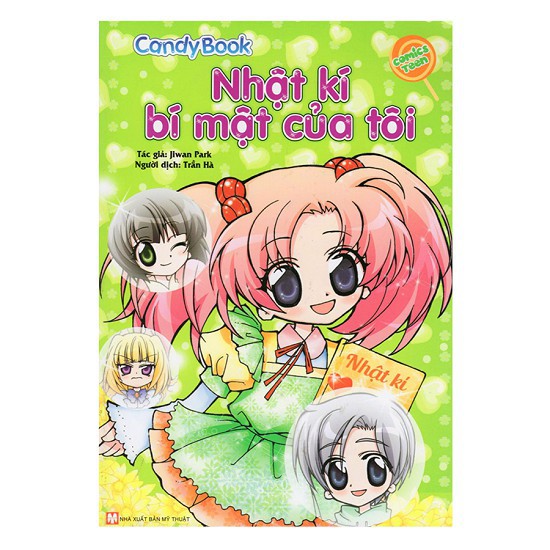 Sách Candy Book Nhật Kí Bí Mật Của Tôi