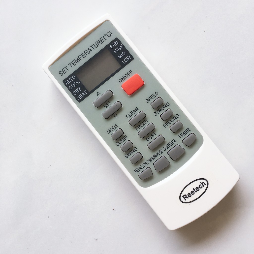 Remote máy lạnh Reetech [TẶNG KÈM PIN] Điều khiển điều hòa Reetech, các mẫu này dùng chung được