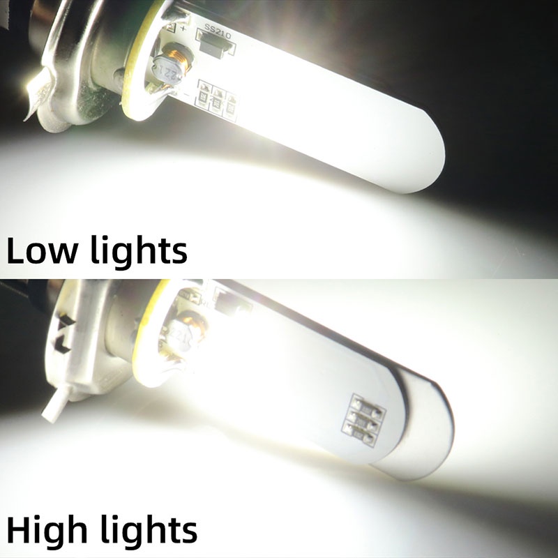 Đèn pha LED LYMOYO H4 BA20D 3030 siêu sáng chuyên dụng dành cho xe máy