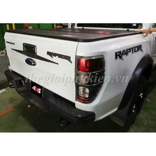Logo chữ RAPTOR 3D nổi dán trang trí Xe Ford Ranger( hàng chất )