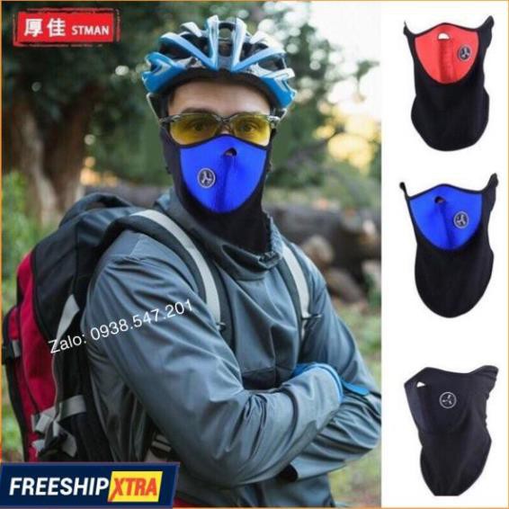 [Xả Kho 1 Ngày] Khẩu Trang Ninja Bịt Mặt Đi Phượt - Khẩu Trang Vải Đa Năng Phượt Thủ