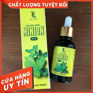 Dầu Húng chanh minion 30ml-tần dầy lá húng chanh
