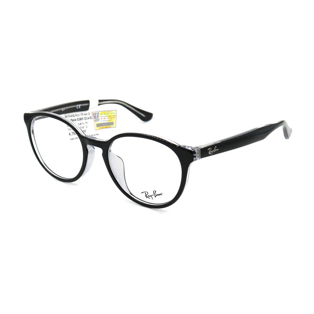 RB5380F-Gọng kính thời trang Rayban chính hãng (52-19-145), thiết kế dễ đeo bảo vệ mắt