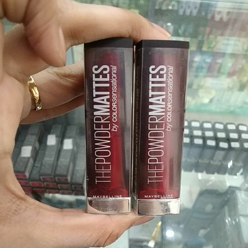 (hàng Mới Về) Son Lì Maybelline Màu Đỏ Không Gây Kích Ứng