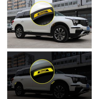 Mang cá phản quang Sport dán xe ô tô