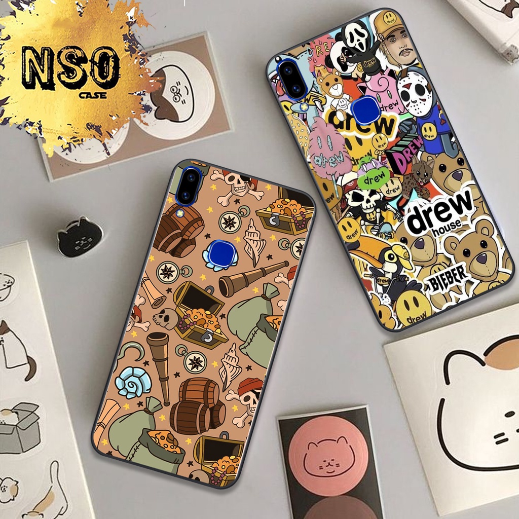 NewỐp Vivo V9 - V9 youth / vivo y85 in hình họa tiết siêu độc lạ chất