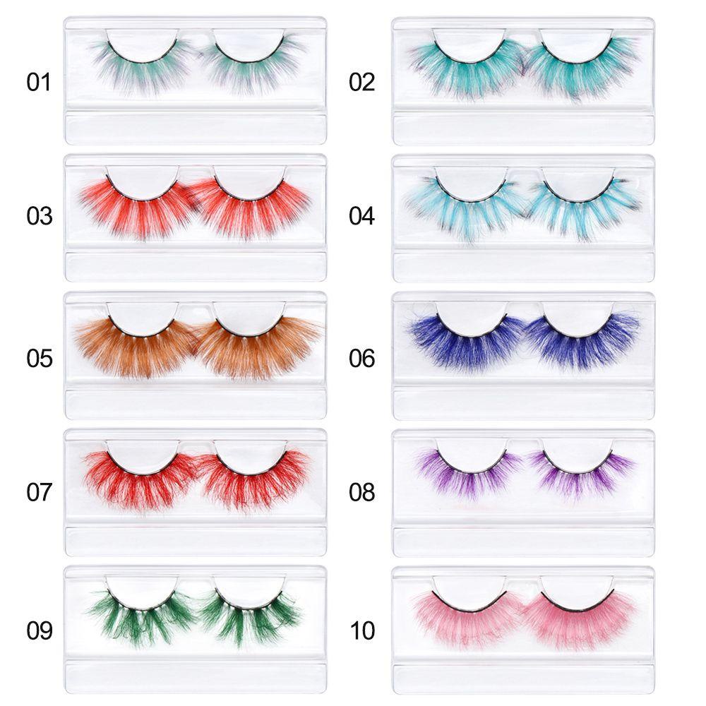 Cặp Lông Mi Giả BORAG 3D Handmade Màu Gradient Tự Nhiên