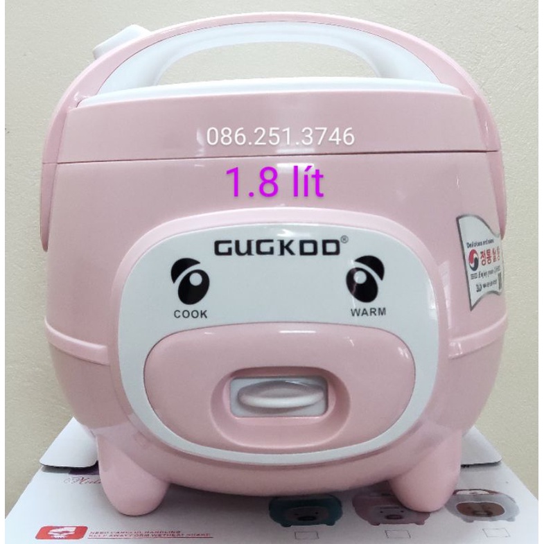 Nồi cơm điện Cuckoo 1.8 lít kèm giá hấp - Bảo hành 12 tháng