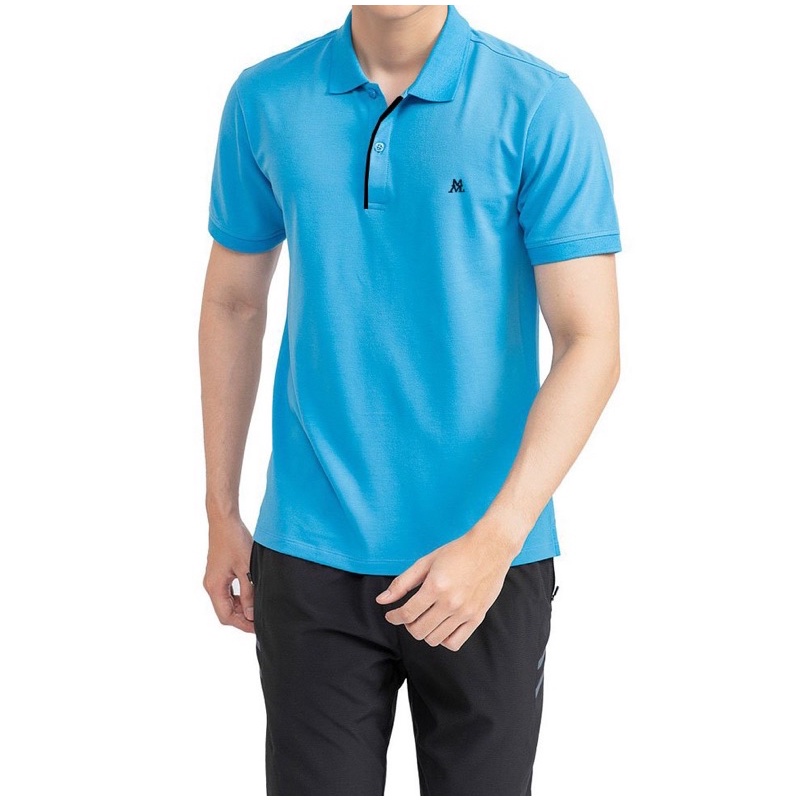 Áo Thun Polo Nam Nữ UNISEX Cá Sấu Phối Logo Ngực Hàng Xuất Xịn Chất Cao Cấp Nặng Tay Xẻ Vạt Xanh Biển Full Tag
