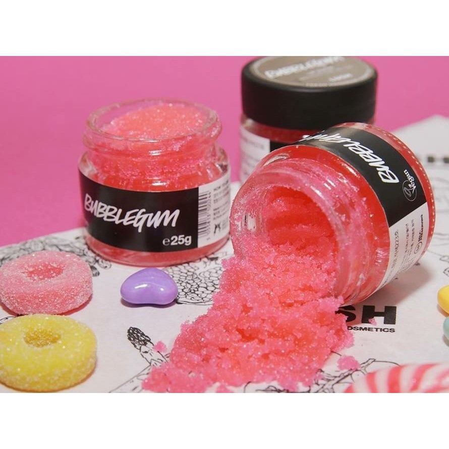 LUSH - Tẩy Tế Bào Chết Cho Môi Lip Scrub Bubblegum / Mint Julips / Honey / Plum Fairy