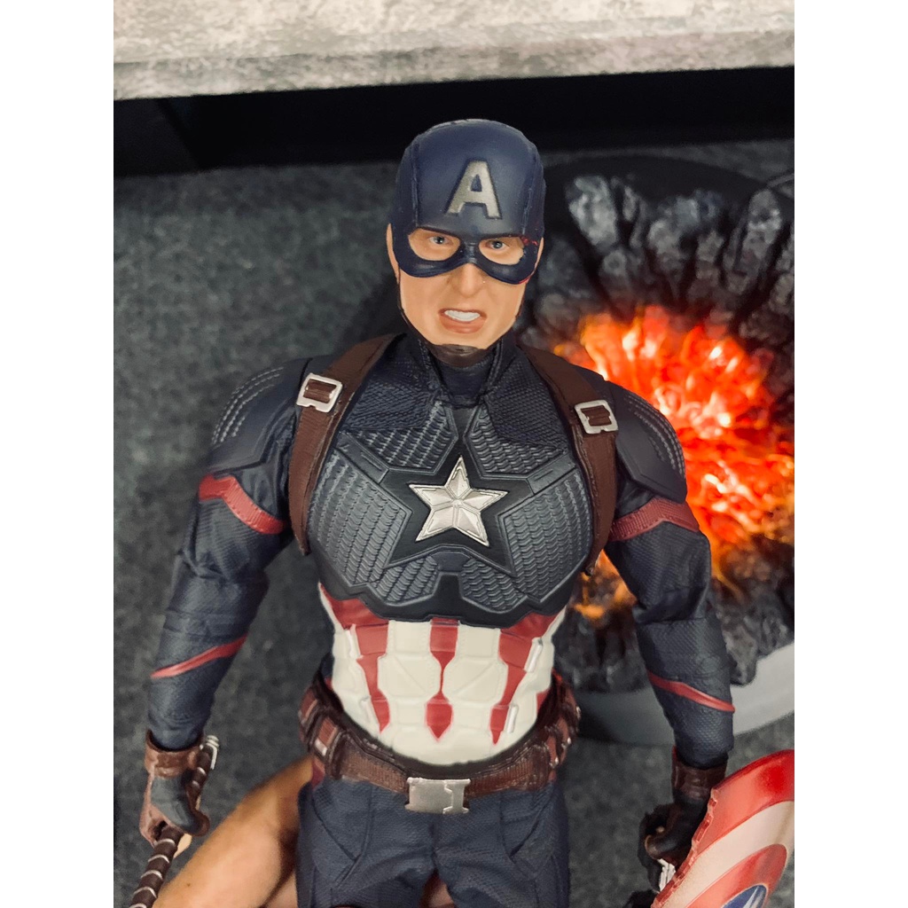 Mô hình Cap Captain America 1/6  empire toy, crazy toy - Avengers endgame