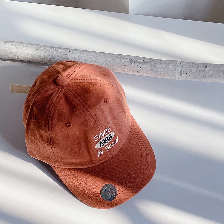 Mũ Lưỡi Trai Thêu Chữ Phong Cách Hàn Quốc 1988 Cho Bé