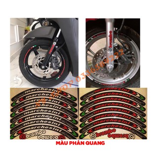 🍁  Tem vành mechiline 3m phản quang cao cấp 💥  🍁