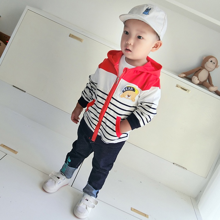 Áo Khoác Cardigan Mỏng Có Khóa Kéo Phong Cách Mới Cho Bé Trai