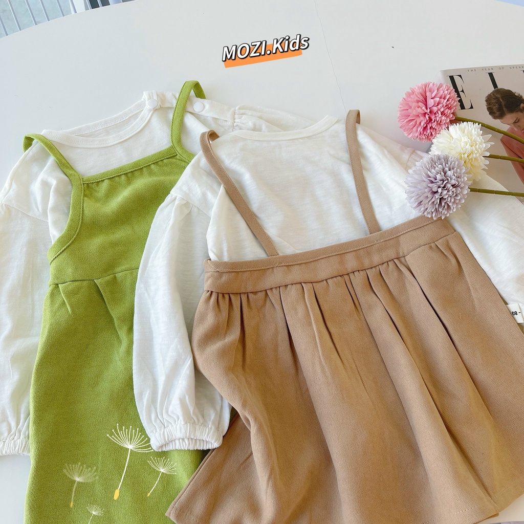 Váy yếm liền áo cho bé gái 1-5 tuổi (Mã 063)