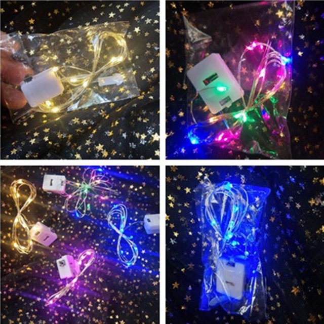 Combo 300 Đèn led đom đóm 3 mét trang trí