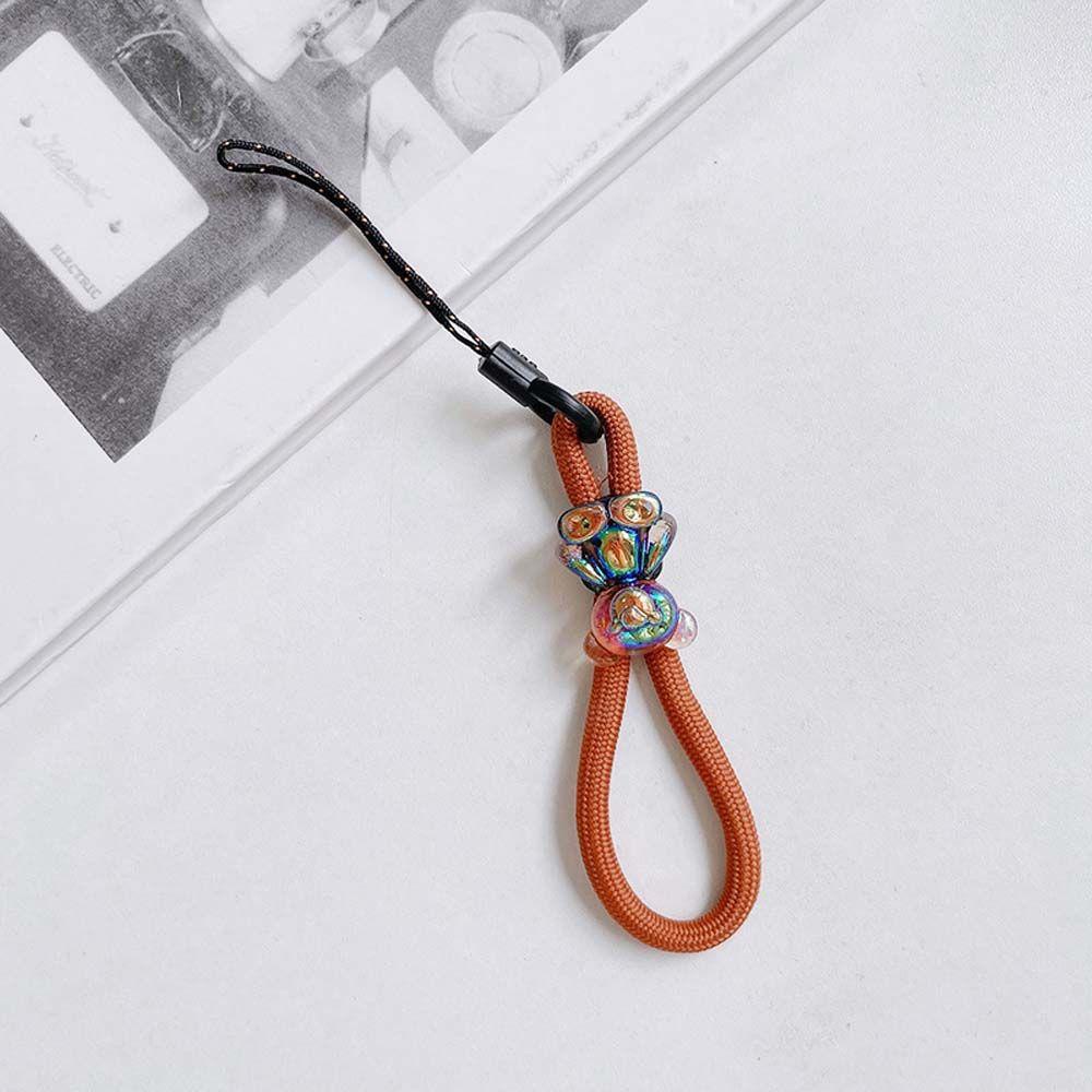 Dây Đeo Điện Thoại Bện Thủ Công Xinh Xắn|Dây Đeo Điện Thoại Chống Thất Lạc Hình Gấu Dễ Thương
