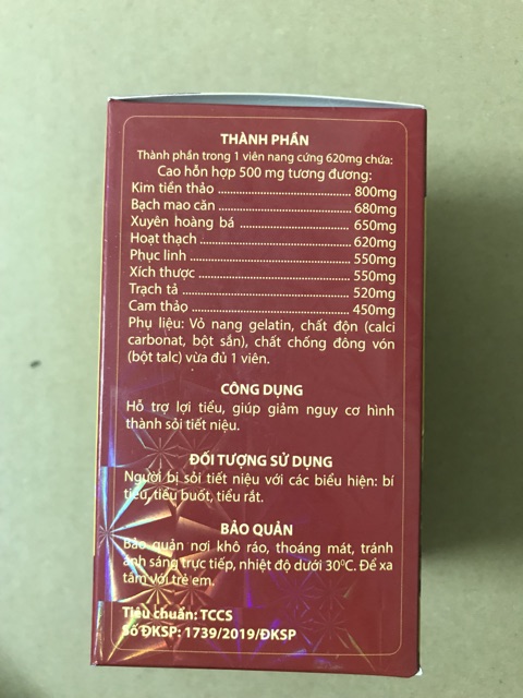 [Mã 66FMCGSALE hoàn 8% xu đơn 500K] KIM KÊ ĐẢ THẠCH - Khắc Tinh Sỏi Thận, Sỏi Tiết Niệu | BigBuy360 - bigbuy360.vn