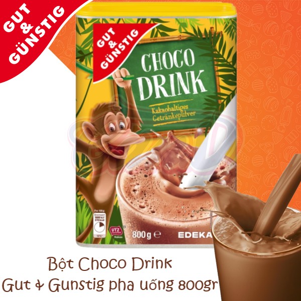 Bột Choco Drink Gut & Gunstig pha uống hộp 800gr