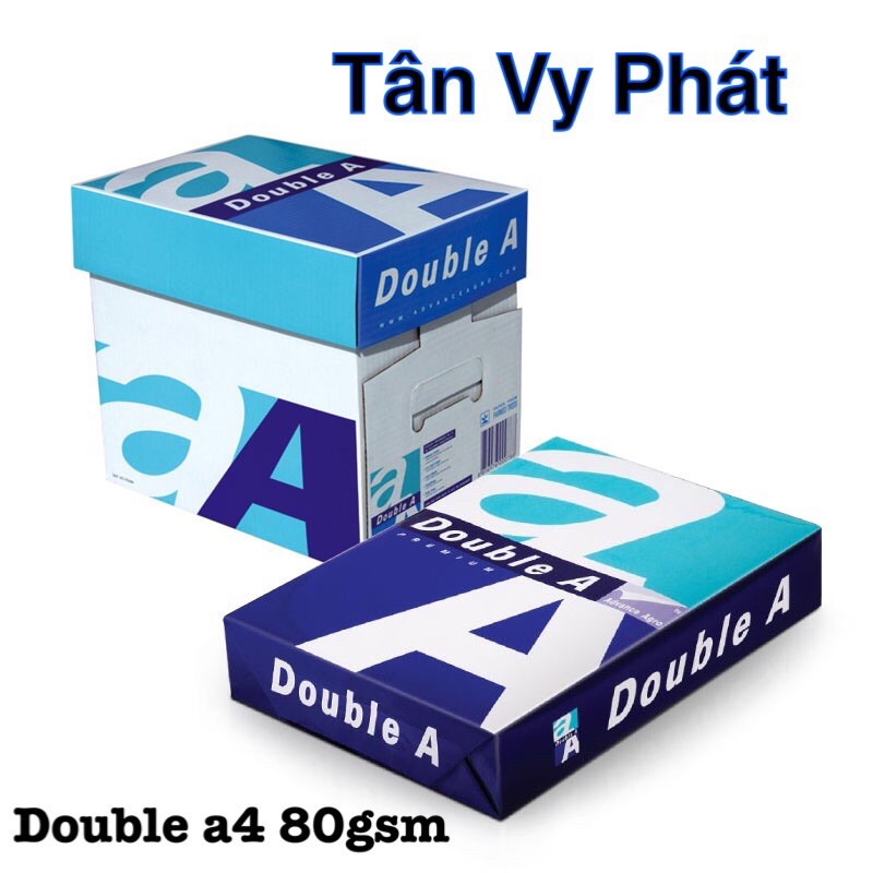 (Hỏa tốc) Giấy Double A4 80 gsm