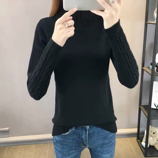 Áo len nữ cổ lọ