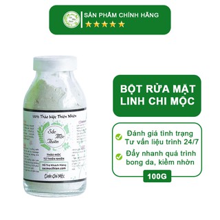 Bột rửa mặt Linh Chi Mộc Sắc Mộc Thiên - Rút ngắn liệu trình tái tạo da