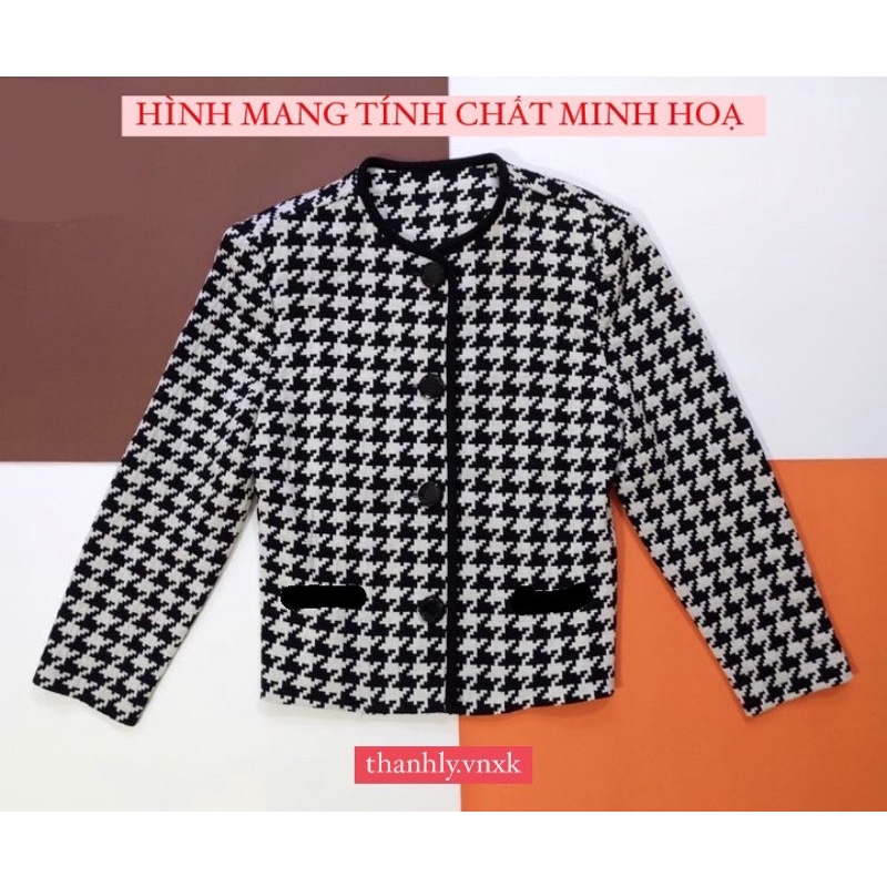 Áo vest hoạ tiết siêu hot xuất Âu - Thanh lý vnxk