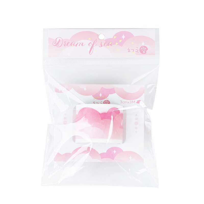 Set 12 Cuộn Băng Keo Washi In Họa Tiết Hoa Tự Nhiên Trang Trí Thủ Công