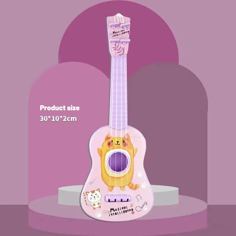 Đồ chơi đàn ukulele SEA SUN TOYS in họa tiết hoạt hình dành cho bé