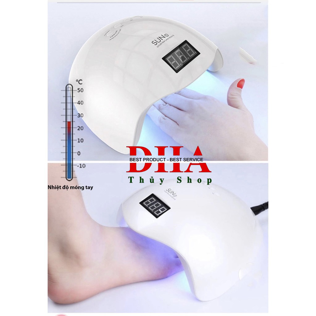 MÁY HƠ MÓNG TAY - NAIL GELSUN 5 CHÍNH HÃNG 48W/ UV/LED - BH 3 THÁNG