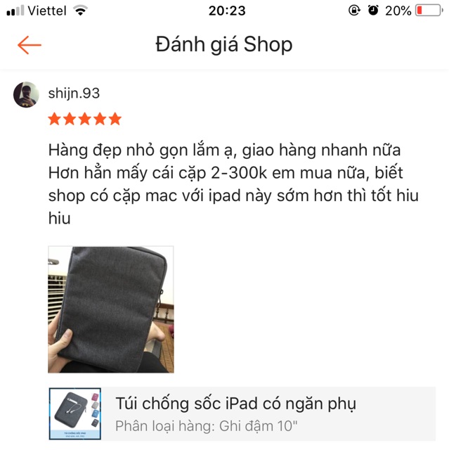 Túi iPad, túi chống sốc + chống nước iPad có ngăn phụ