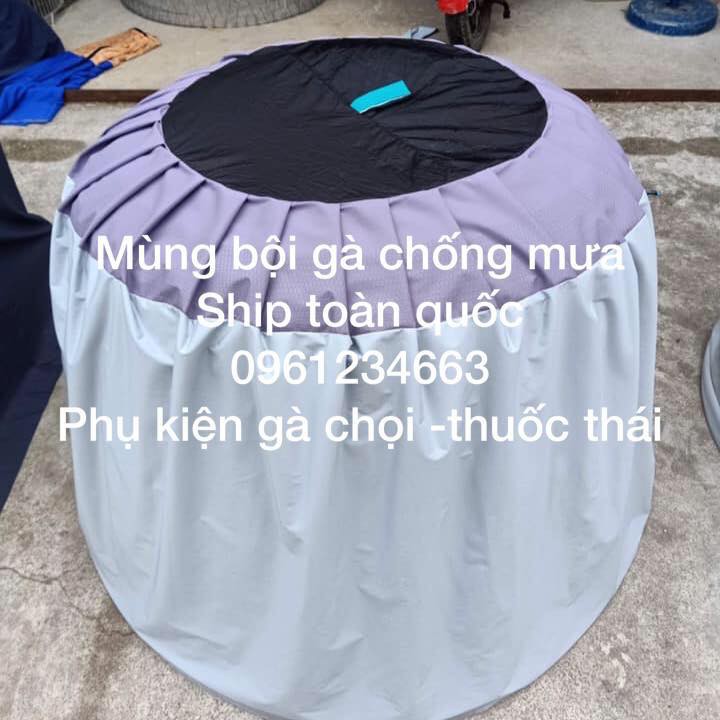 Mùng gà nồi gà tre  áo che bội gà chống mưa