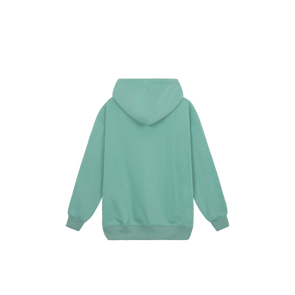 Áo Hoodie Thêu Logo Champion Sắc Nét Phía Trước-Chất Vải Nỉ Bông Cotton-Form Rộng Rãi Unisex Nam Nữ-Màu Xanh Mint